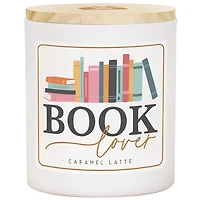 Book Lover Caramel Latte 2-Wick Jar Candle