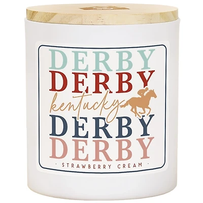 Kentucky Derby Strawberry Cream 2-Wick Jar Candle