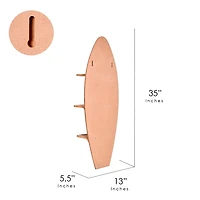 Kona Coast by Reyn Spooner Surfboard Wall Shelf