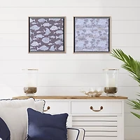 Kona Coast by Reyn Spooner Blue Sea Framed Art Set