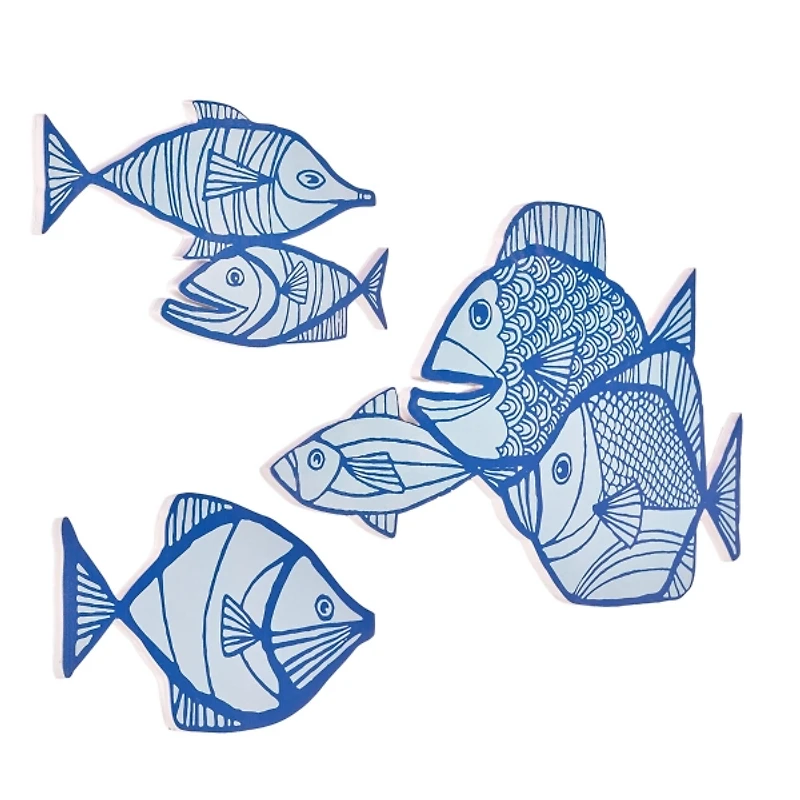 Kona Coast by Reyn Spooner Fishy Wall Plaque Set