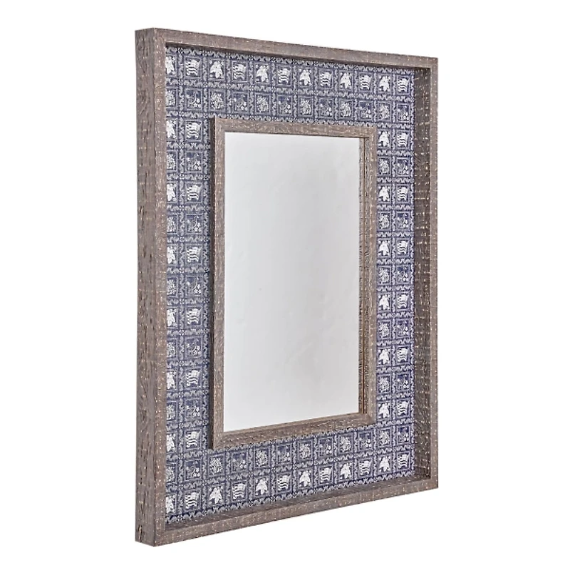 Navy Lahaina Sailor Wall Mirror