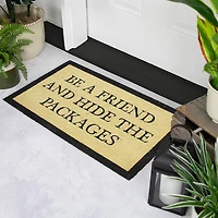 Hide the Packages Doormat