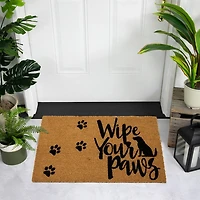 Wipe Your Paws Dog Doormat