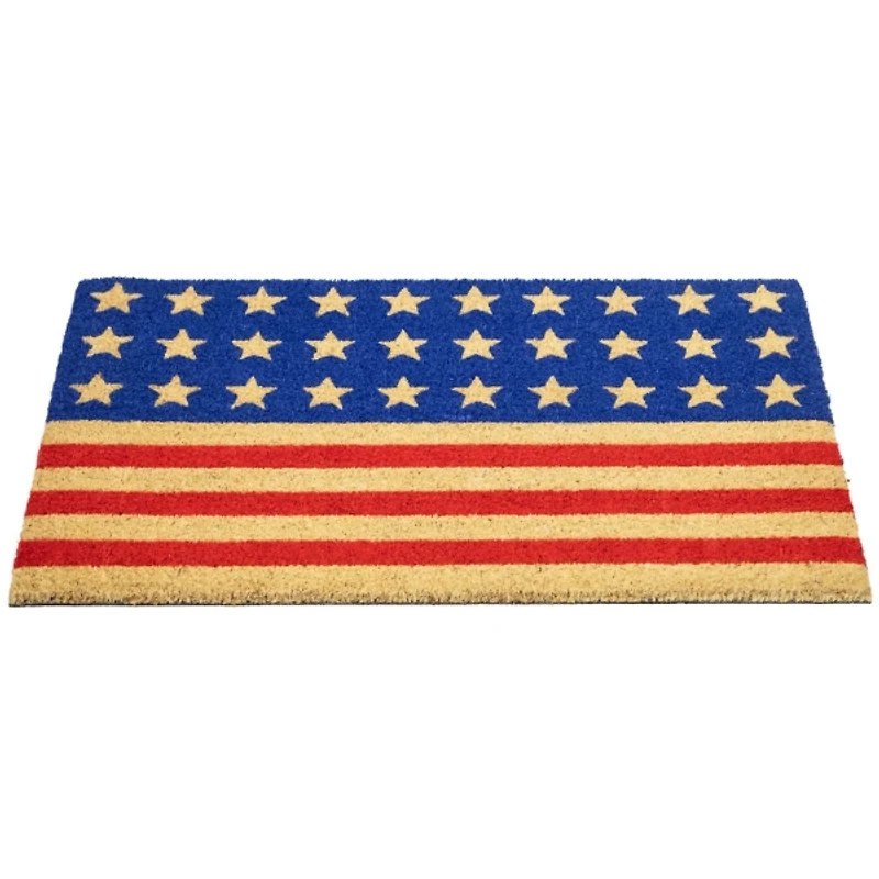 Stars and Stripes 4th of July Doormat