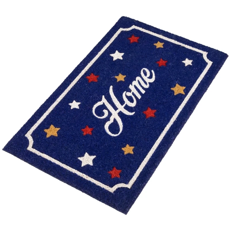 Blue Home 4th of July Doormat