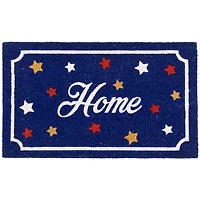 Blue Home 4th of July Doormat