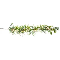 Berry and Crabapple Fern Garland, 5ft.