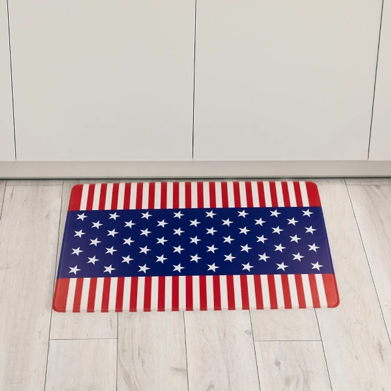 Stars and Stripes Kitchen Mat