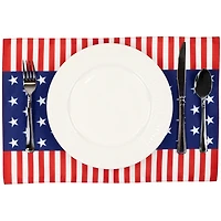 Stars & Stripes Placemats, Set of 4