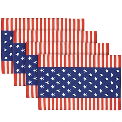 Stars & Stripes Placemats, Set of 4