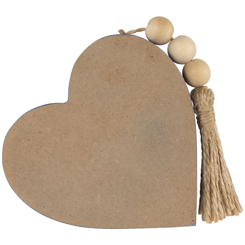 Patriotic Heart Wooden Signs, Set of 3