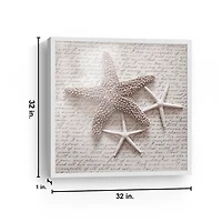 Nautical Simplicity Framed Art Print, 32x32