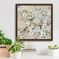 Threes Company Framed Canvas Art Print