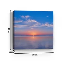 Peaceful Dawn II Canvas Art Print