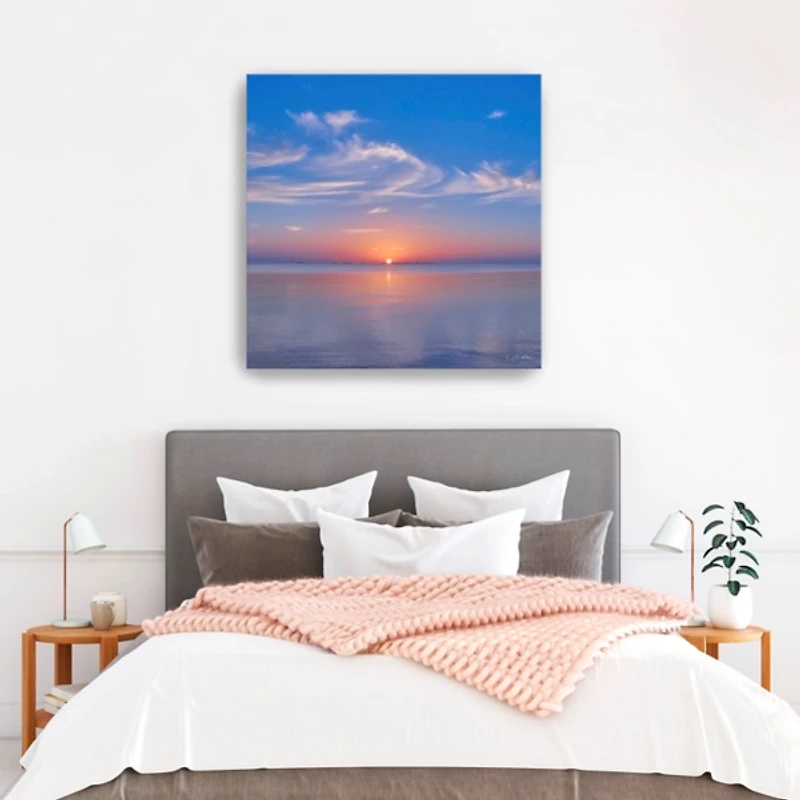 Peaceful Dawn II Canvas Art Print, 40x40