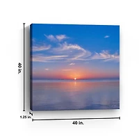 Peaceful Dawn II Canvas Art Print, 40x40