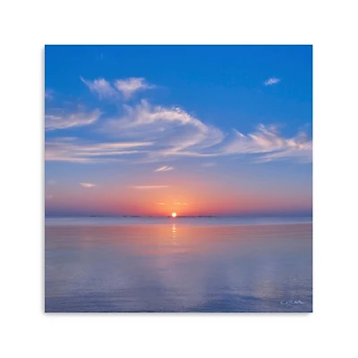 Peaceful Dawn II Canvas Art Print, 40x40