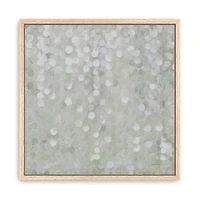 Shimmering Cascade Framed Canvas Art Print