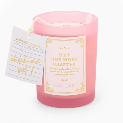 One More Chapter Book Lover Jar Candle