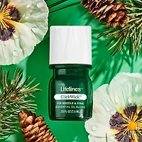 Lifelines Faux Boxwood Plant Ribbed Gray Diffuser