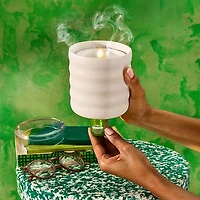 Lifelines Cream Bubble Flameless Candle Diffuser