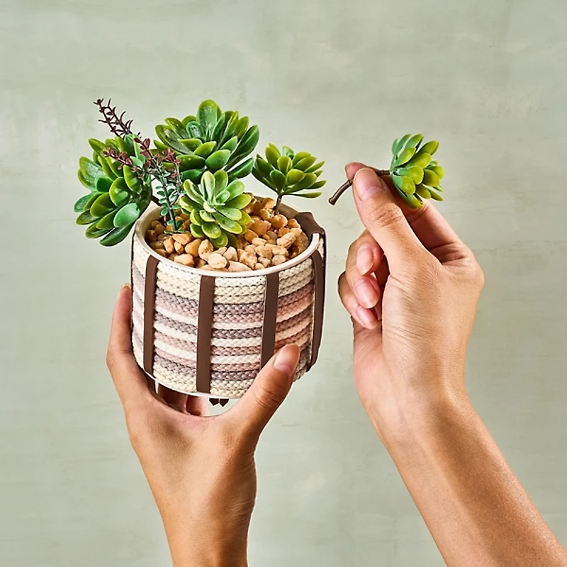 Lifelines FlowCrafts Cord Wrapped Planter Kit