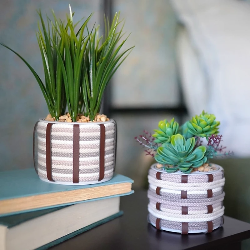 Lifelines FlowCrafts Cord Wrapped Planter Kit