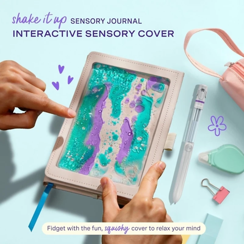 Lifelines Shake it Up Meadow Sensory Journal & Pen