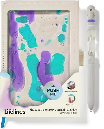 Lifelines Shake it Up Meadow Sensory Journal & Pen