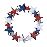 Americana Star Metal Wreath