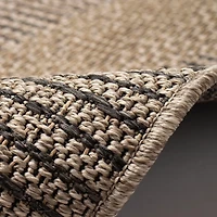 Taupe Rolling Hills Indoor/Outdoor Area Rug