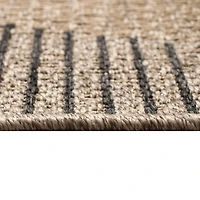 Taupe Rolling Hills Indoor/Outdoor Area Rug, 6x9