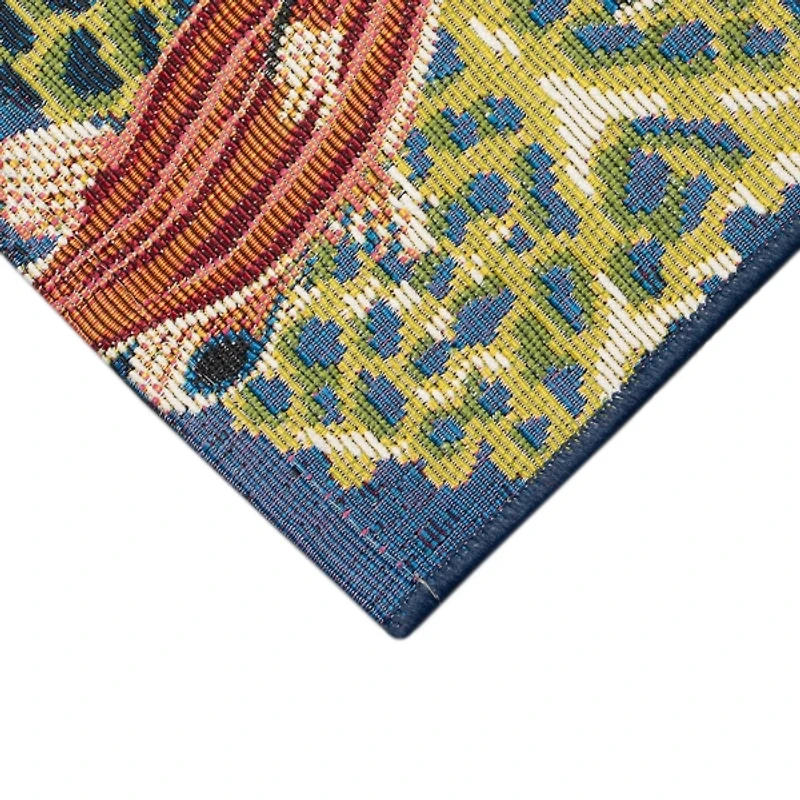 Navy Aquarium Indoor/Outdoor Runner