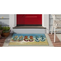 Summer Sandals Indoor/Outdoor Accent Rug, 2x3