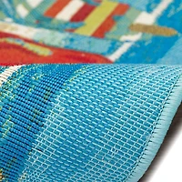 Summer Sandals Indoor/Outdoor Accent Rug, 2x3
