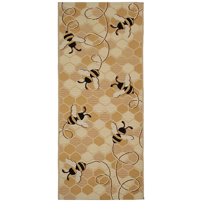 Honeycomb Bees Indoor/Outdoor Runner