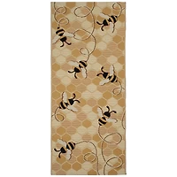 Honeycomb Bees Indoor/Outdoor Runner