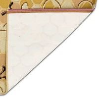 Honeycomb Bees Indoor/Outdoor Accent Rug