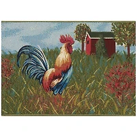 Farm Landscape Indoor/Outdoor Accent Rug