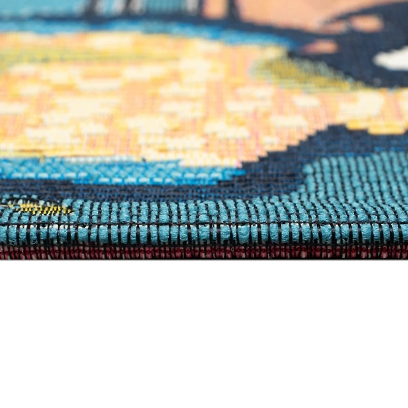 Beach Club Parrots Indoor/Outdoor Accent Rug