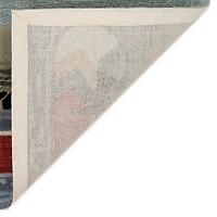 Black Bear Canoe Trip Outdoor Rug, 1.8x2.6