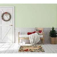 Birds & Berries Indoor/Outdoor Rug, 1x2