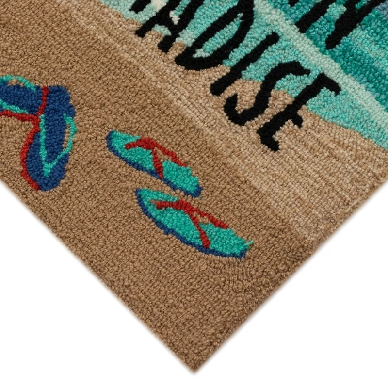 In Paradise Indoor/Outdoor Accent Rug, 1x2