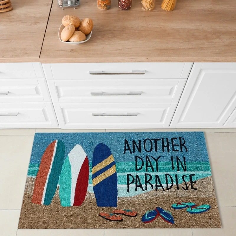 Another Day in Paradise Outdoor Accent Rug, 2x3