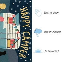 Happy Camper Indoor/Outdoor Accent Rug