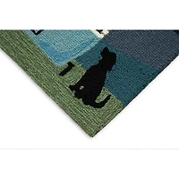 Happy Camper Indoor/Outdoor Accent Rug
