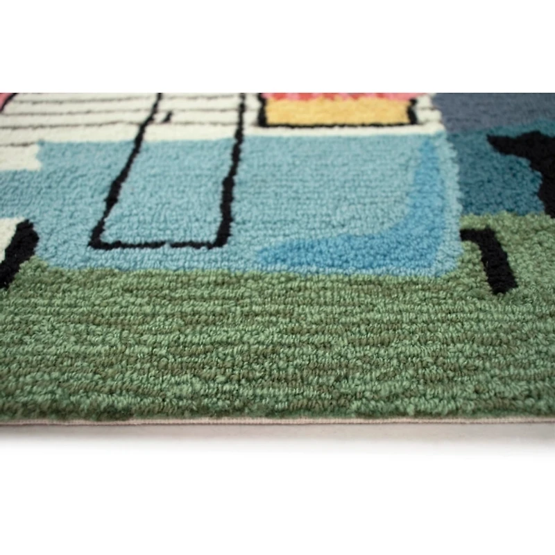 Happy Camper Indoor/Outdoor Accent Rug