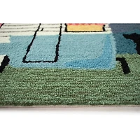 Happy Camper Indoor/Outdoor Accent Rug