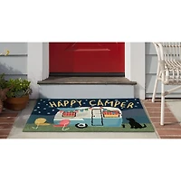 Happy Camper Indoor/Outdoor Accent Rug, 2x3